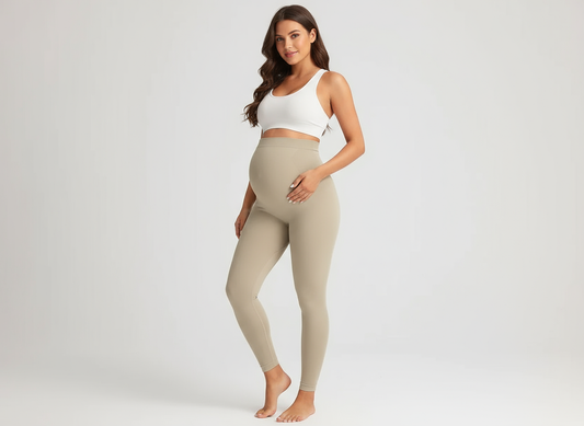 Maternity Leggings Over the Belly – Pregnancy Yoga Pants for Workout & Everyday Comfort