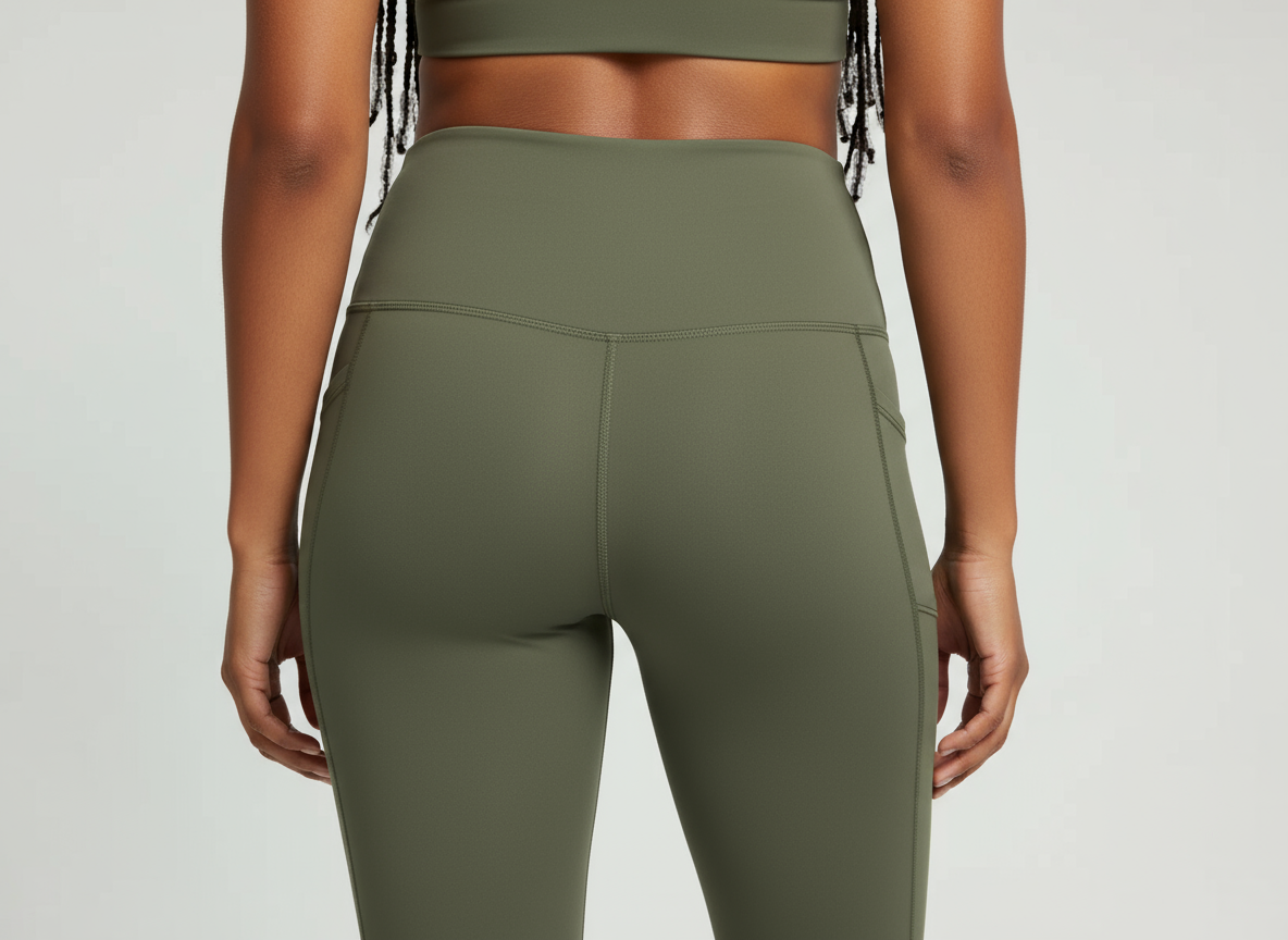 High-Waisted Leggings with Pockets – Tummy Control Yoga Pants for Women