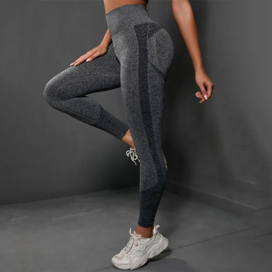 Sports Yoga Seamless Butt-Lift Leggings